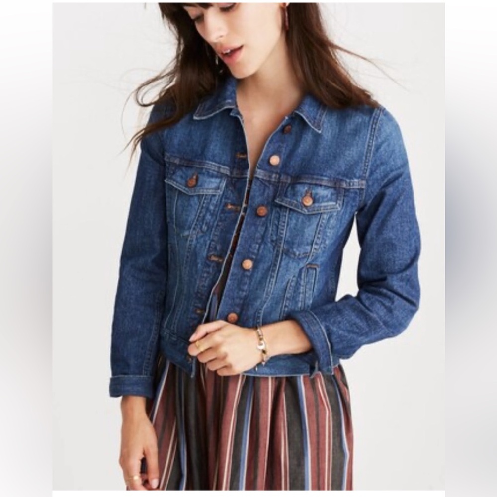 Madewell Jean Jacket - Briarwood Wash XS